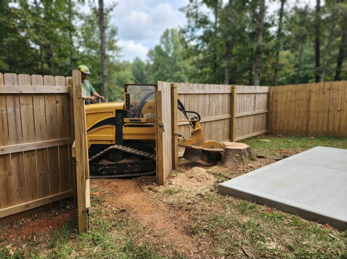 Tight-Access & Specialty Stump Grinding in the Atlanta, GA area